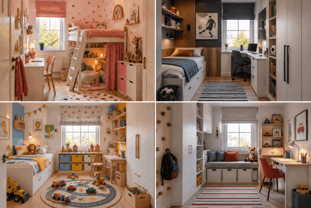 Kleines Kinderzimmer einrichten