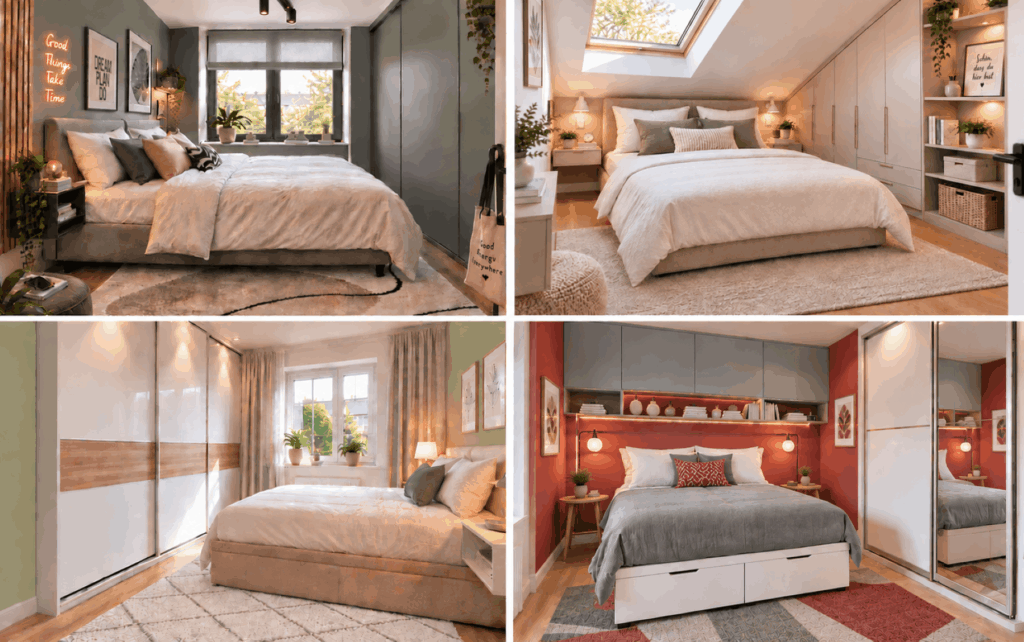 Kleines Schlafzimmer einrichten